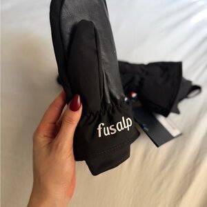 Fusalp Black Ski Gloves